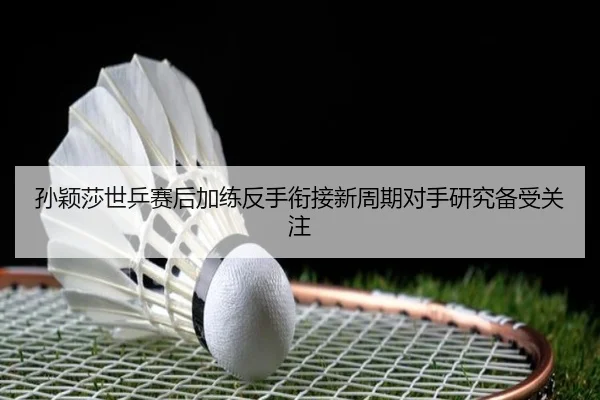 孙颖莎世乒赛后加练反手衔接新周期对手研究备受关注